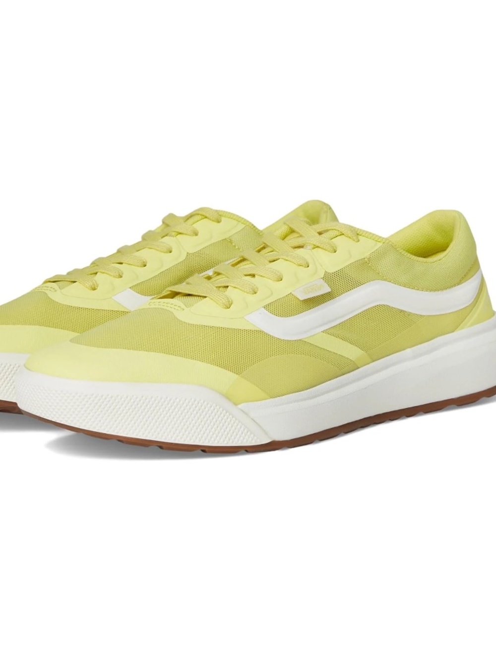 new Vans women's size 8.5 Shoes UltraRange 2.0 EXO low bright yellow/white